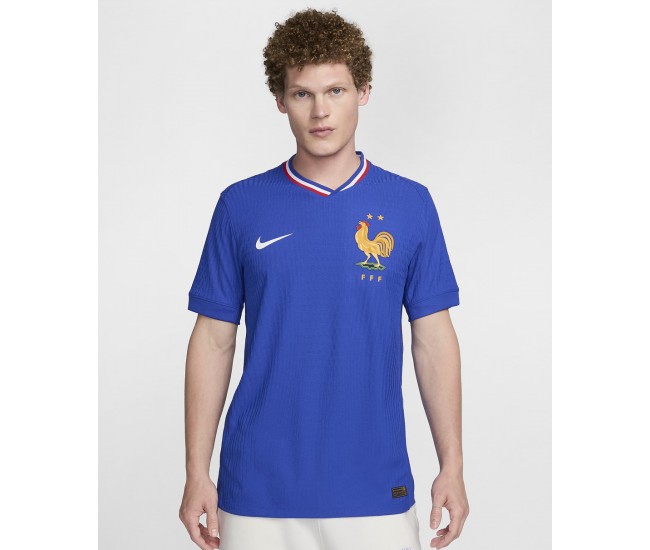 France Mens Home Authentic Jersey 24-25
