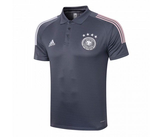 Germany Gray 2020 Training Polo Shirt
