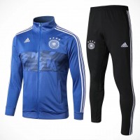 Germany Blue Tech Training Soccer Tracksuit 2018/19