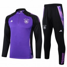Germany Mens Purple Training Technical Football Tracksuit 2024-25