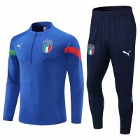 Italy Blue Training Technical Football Tracksuit 2022-23