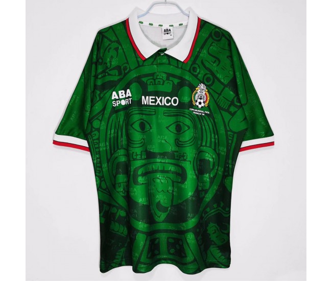 Mexico Home Retro Jersey 1998