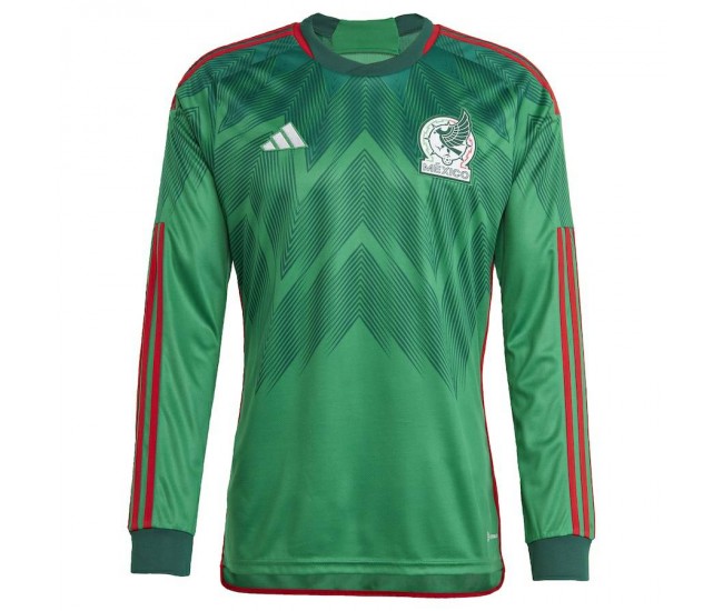 Mexico Home Long Sleeve Jersey 2022-23