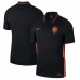Netherlands National Away Stadium Replica Jersey Black Orange 2020 2021