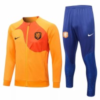 Netherlands Orange Training Presentation Football Tracksuit 2022-23