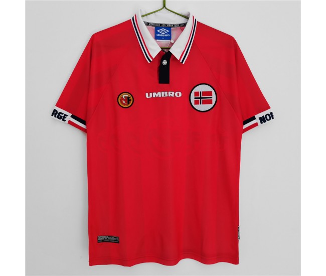Norway Home Retro Jersey 1998-1999