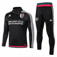 Palestine Black Training Technical Soccer Tracksuit 2015/16
