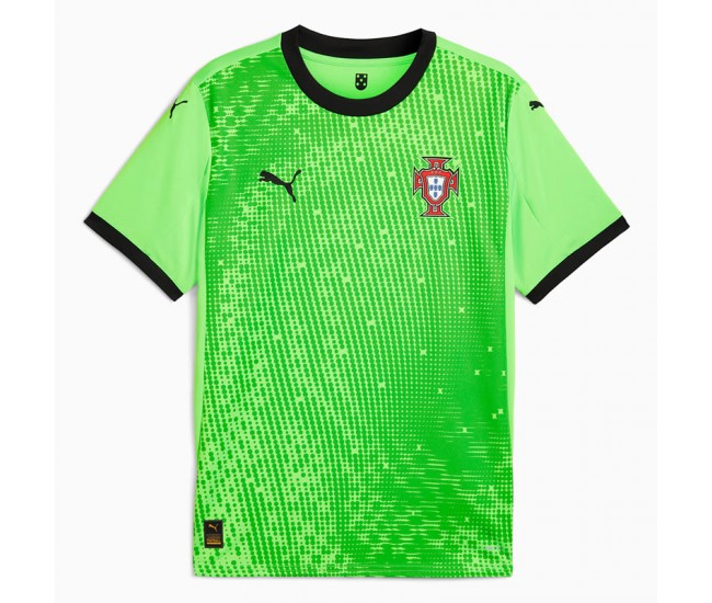 Portugal Mens Goalkeeper Green Jersey 25-26 