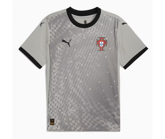 Portugal Mens Goalkeeper Gray Jersey 25-26 