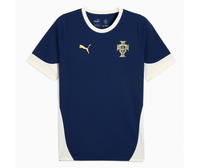 Portugal Mens Training Blue Jersey 25-26