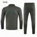 Portugal Team Deep Green Training Soccer Tracksuit Kids 2021 2022