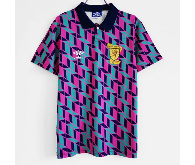 Scotland Away Retro Jersey 1988-1989 
