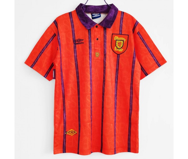 Scotland Away Retro Jersey 1993-1994