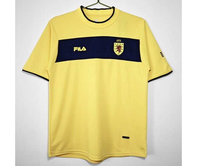 Scotland Away Retro Jersey 2002 