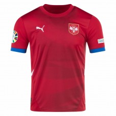 Serbia Mens Euro 2024 Home Jersey