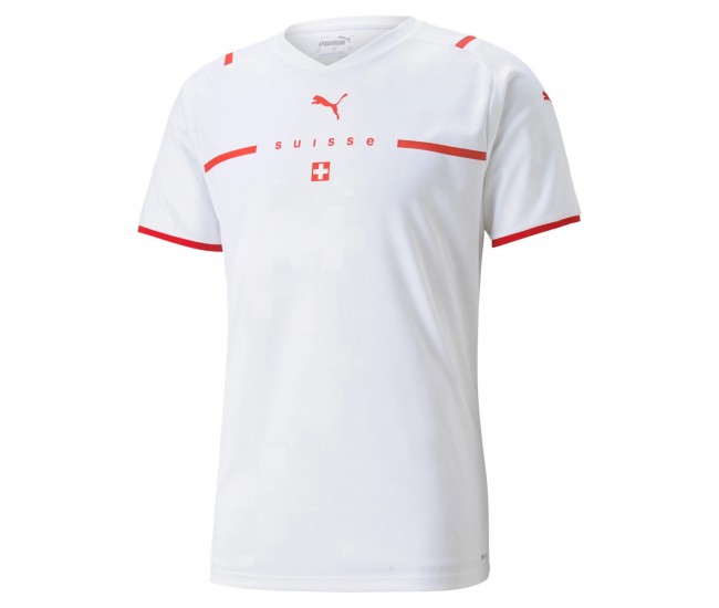 Switzerland Euro 2021 Away Jersey