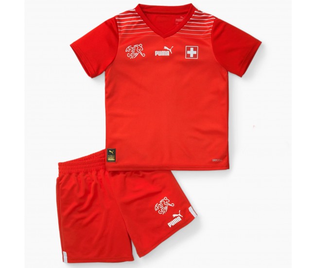 Switzerland Home Kids Kit 2022-23