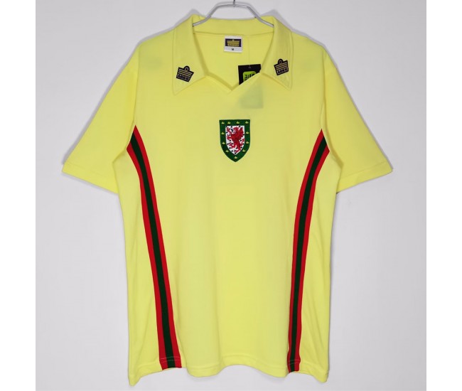Wales Away Retro Jersey 1976-1979