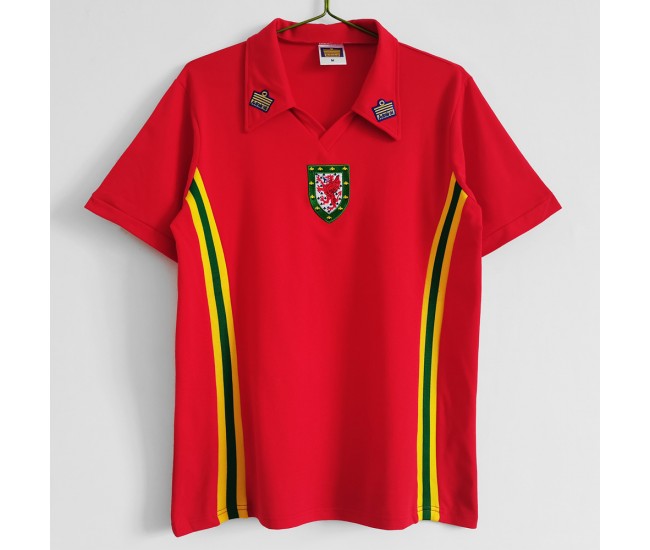 Wales Home Retro Jersey 1976-1979 