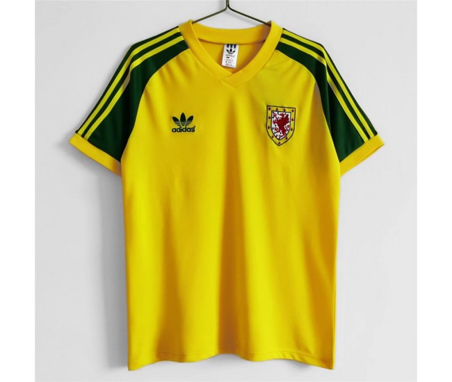 Wales Away Retro Jersey 1982