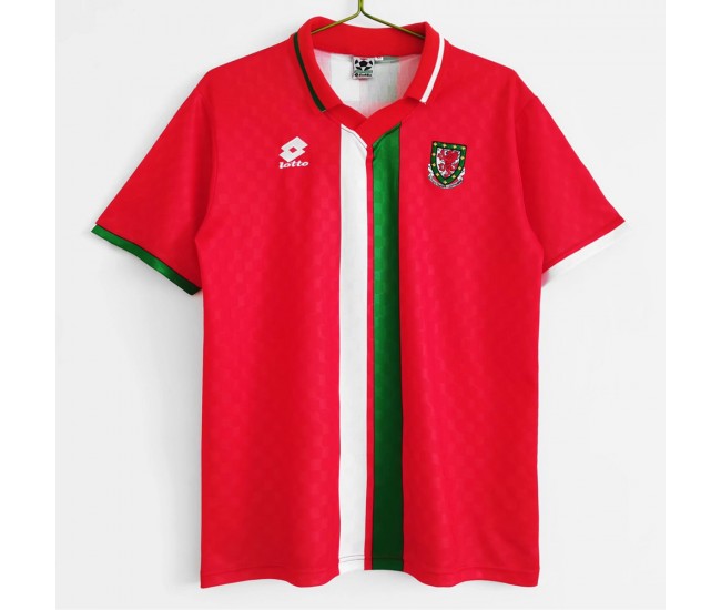 Wales Home Retro Jersey 1996-1998