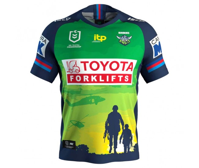 Canberra Raiders 2022 Men's Anzac Jersey