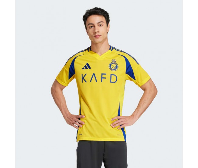 Al Nassr FC Mens Home Authentic Jersey 24-25